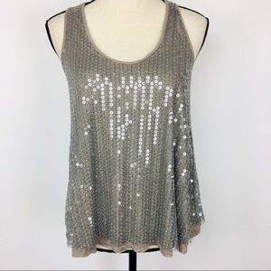 YA Los Angeles sequin tank top